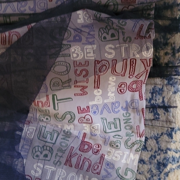 Matilda Jane 435 navy tulle layered skirt sz 12 K34 - Picture 4 of 4